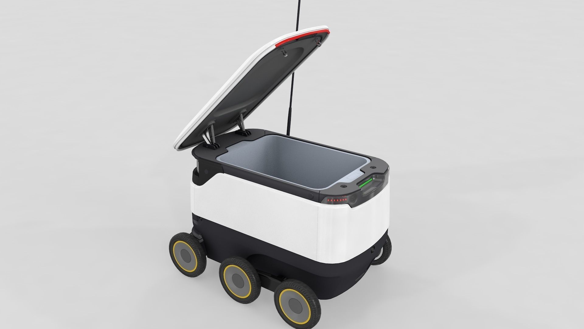Delivery Robot Starship 3D model_12