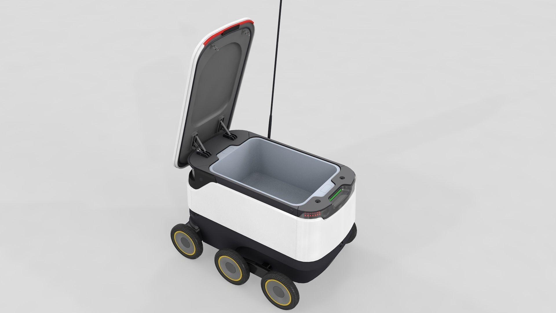 Delivery Robot Starship 3D model_15