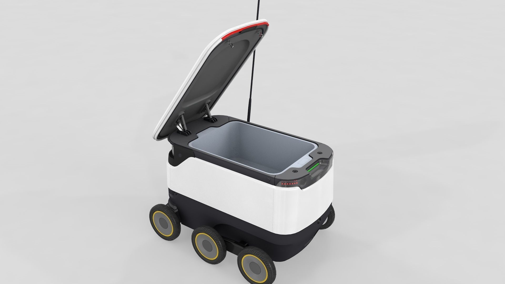 Delivery Robot Starship 3D model_13