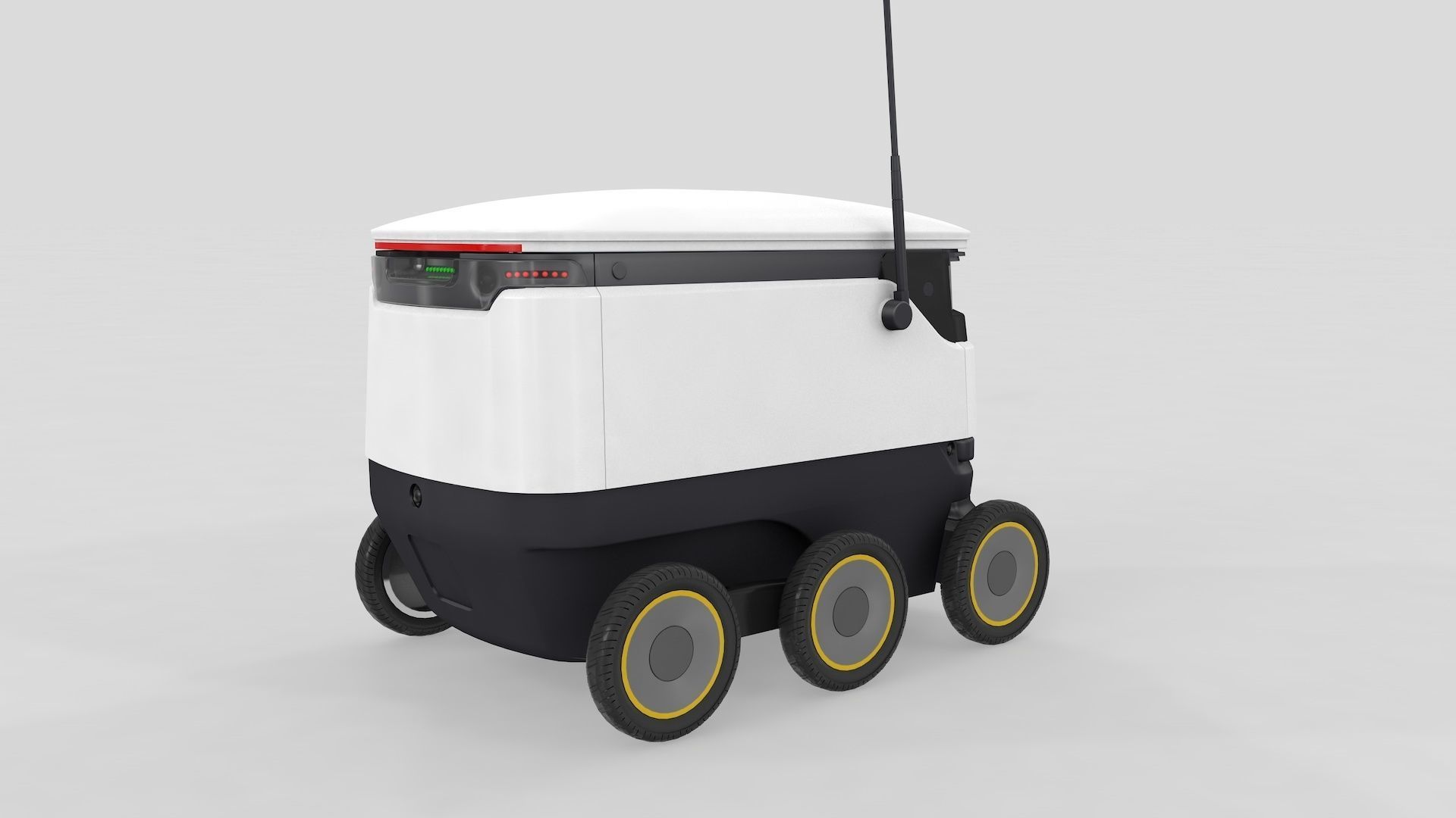 Delivery Robot Starship 3D model_3