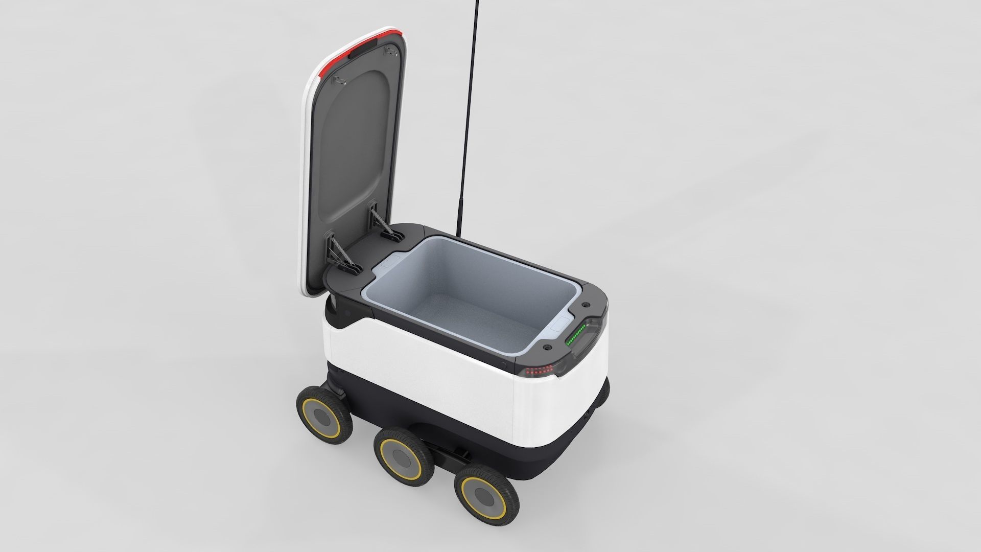 Delivery Robot Starship 3D model_16