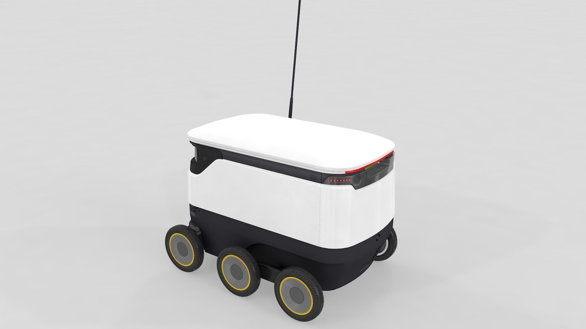 Delivery Robot Starship 3D model_5