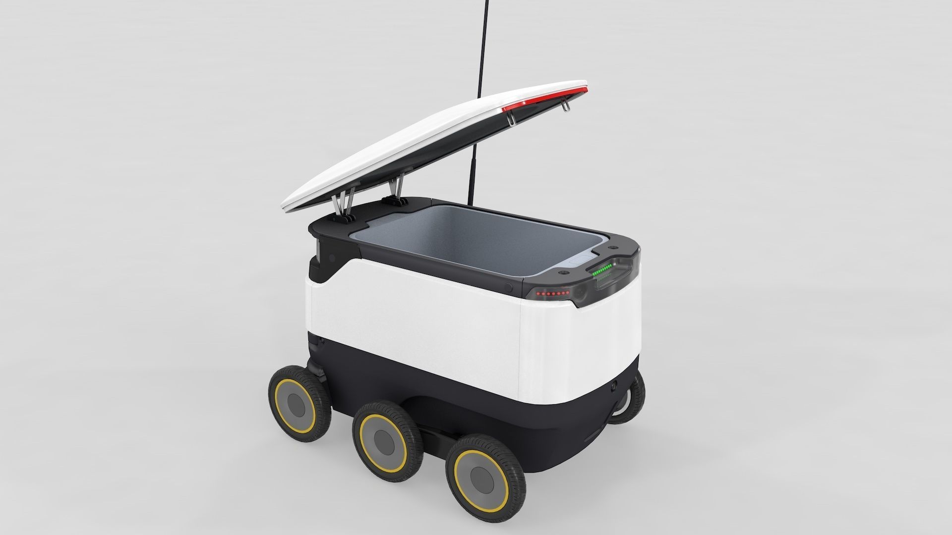 Delivery Robot Starship 3D model_10