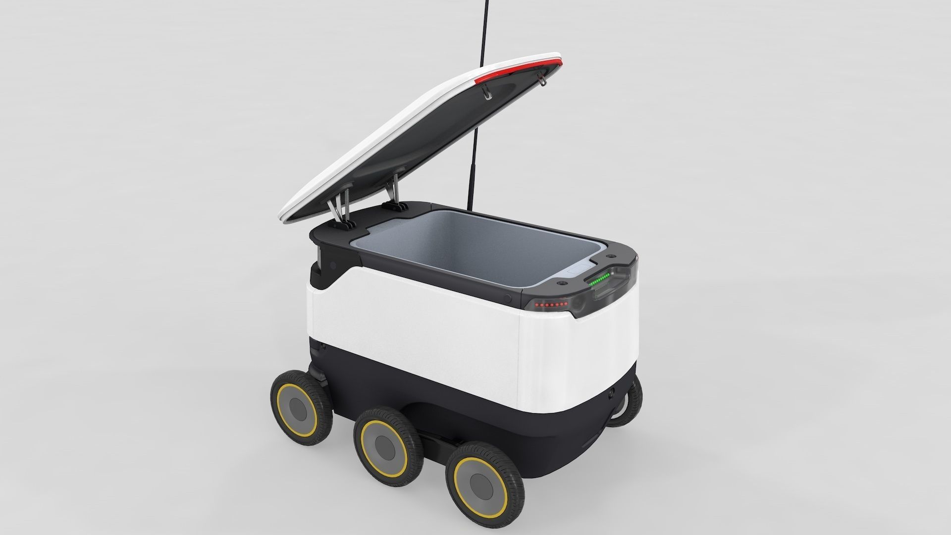 Delivery Robot Starship 3D model_11
