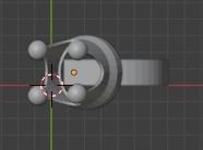 D Initial with Crown Pendant 3D print model_3