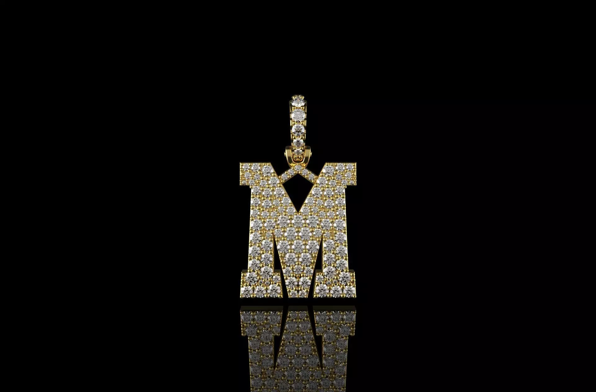 Gold N879 M 3D print model_0