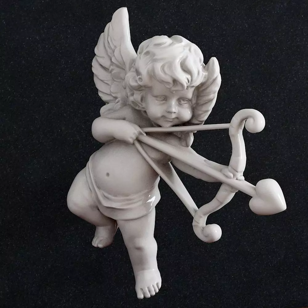 Angel Baby  Cupid Pendant 3D print model_0