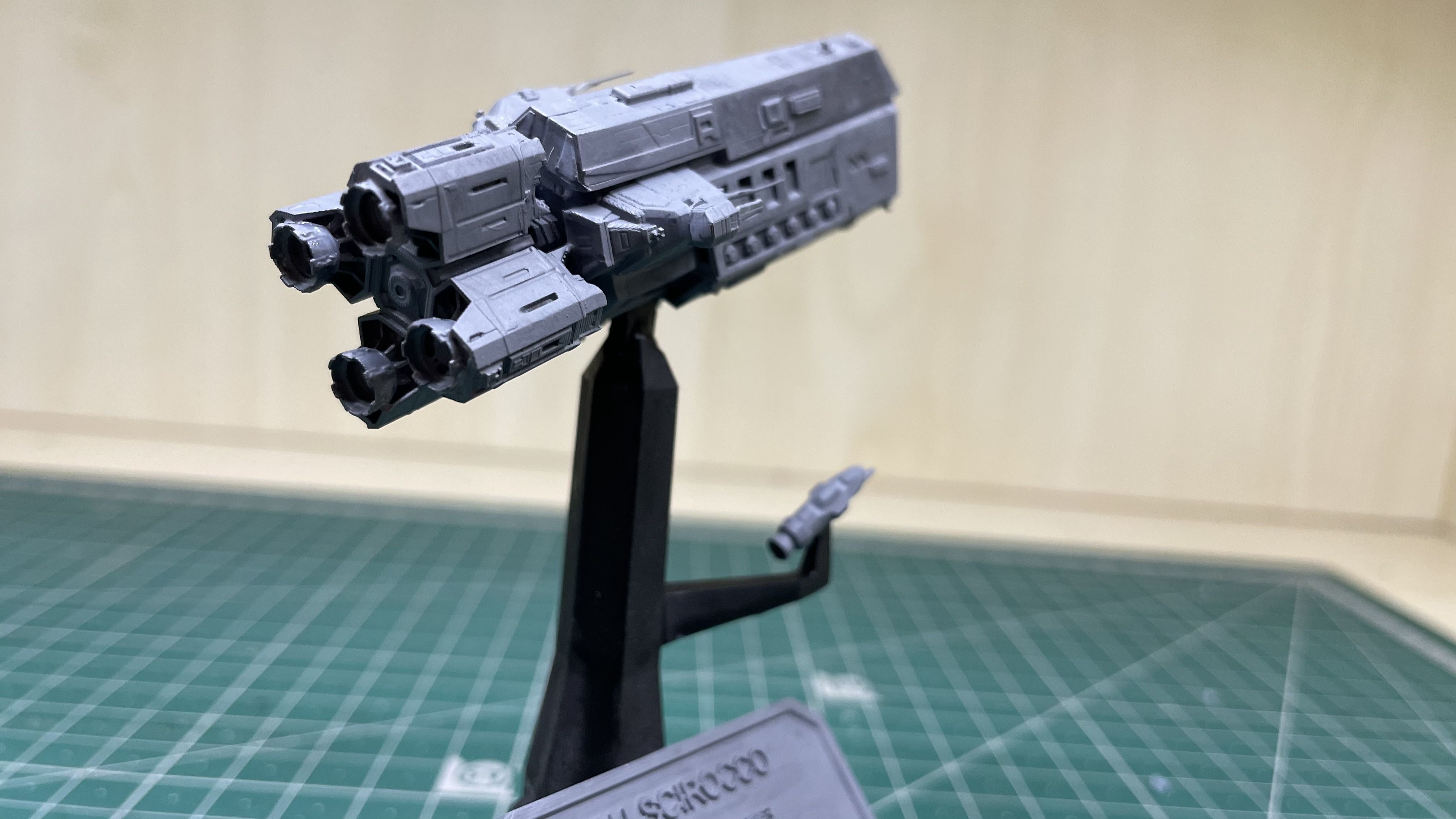 Expanse MCRN Scirocco Assault Cruiser 3D print model_11