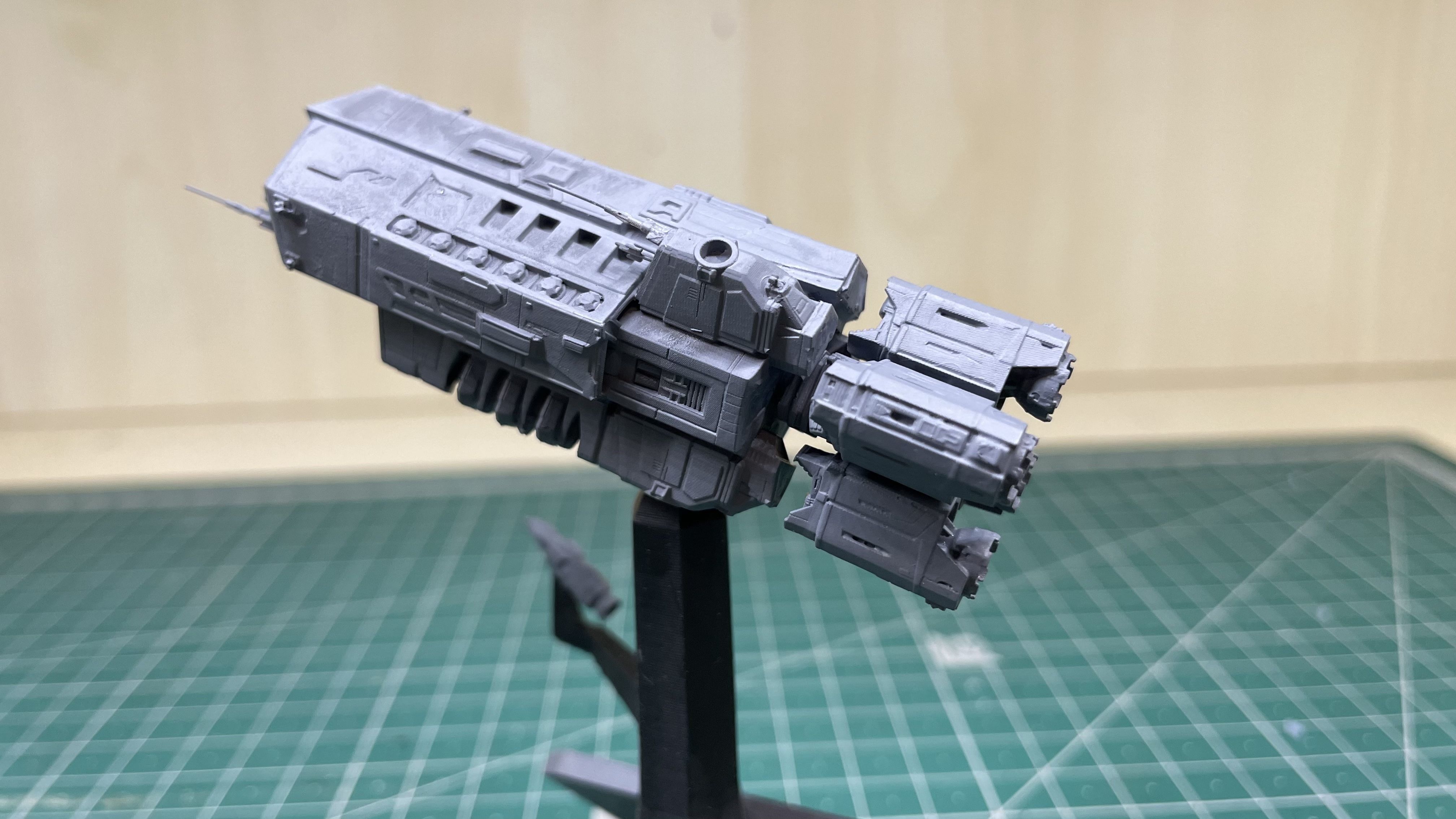 Expanse MCRN Scirocco Assault Cruiser 3D print model_12