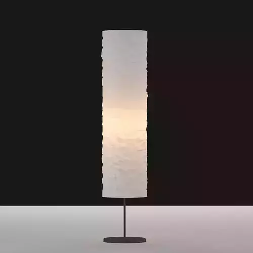 Paper floor lamp