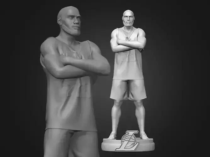 LeBron James 3D Printable 4S 3D print model