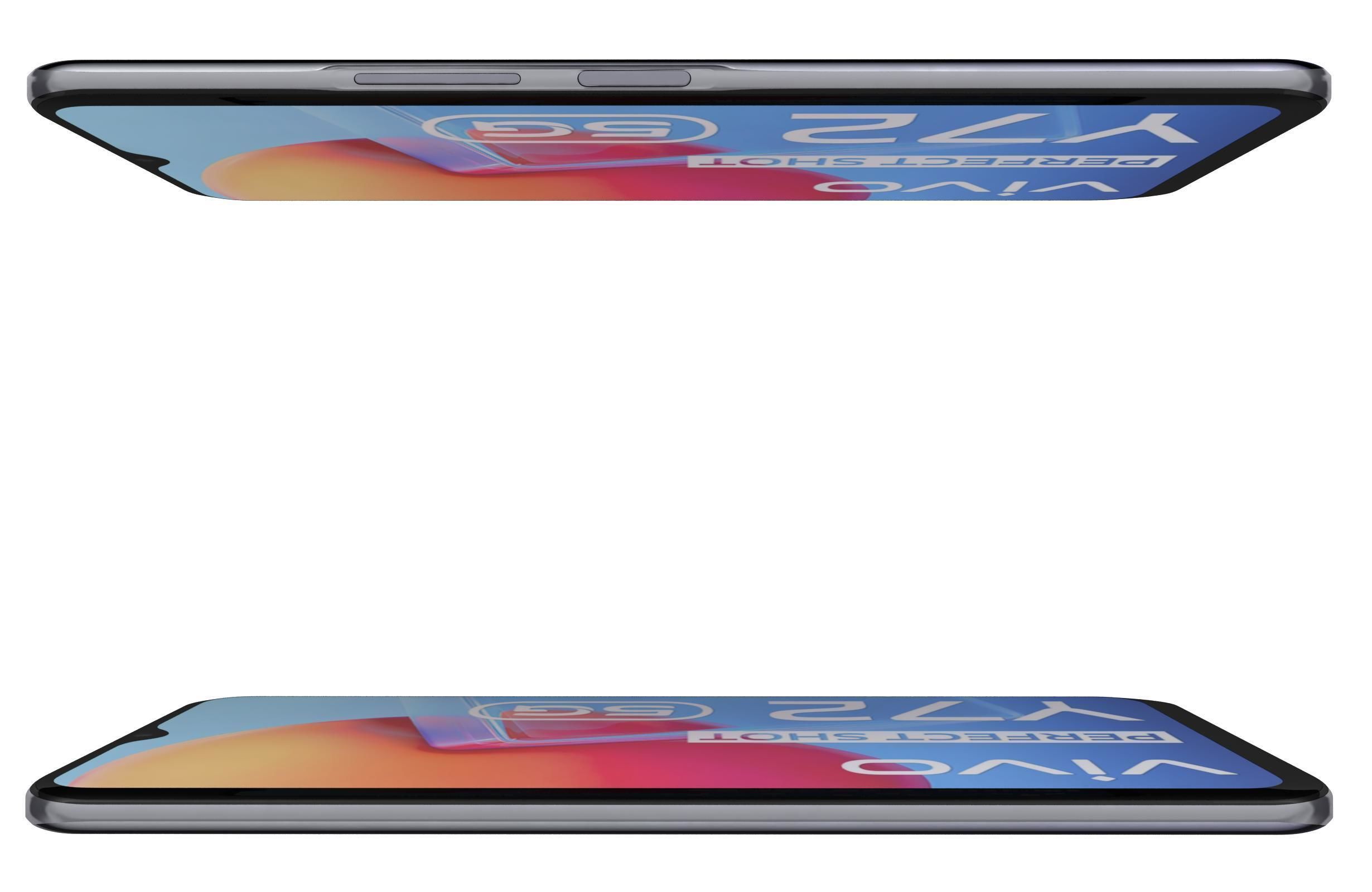 Vivo Y72 Graphite Black And Dream Glow 3D model_15