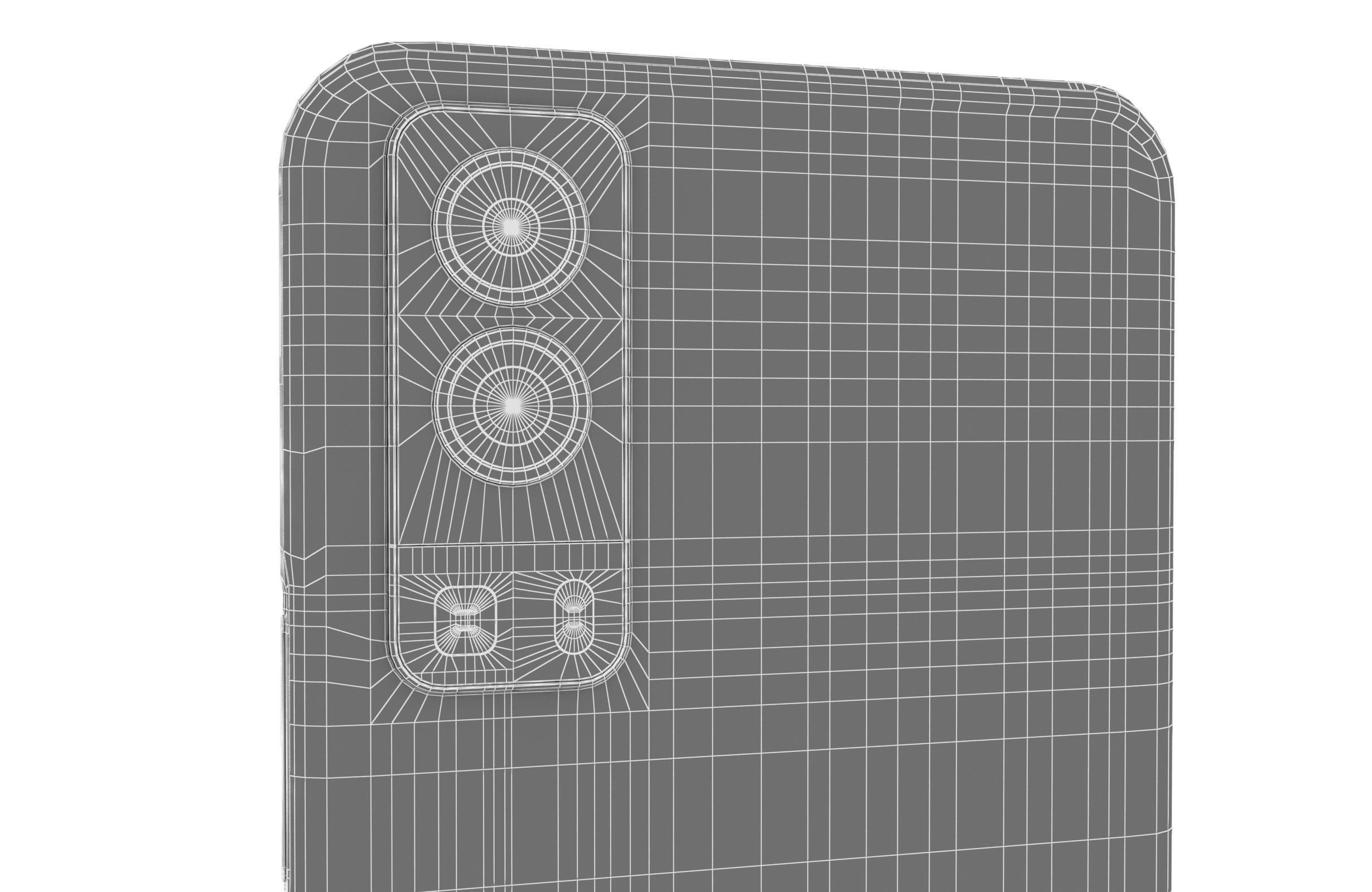 Vivo Y72 Graphite Black And Dream Glow 3D model_35