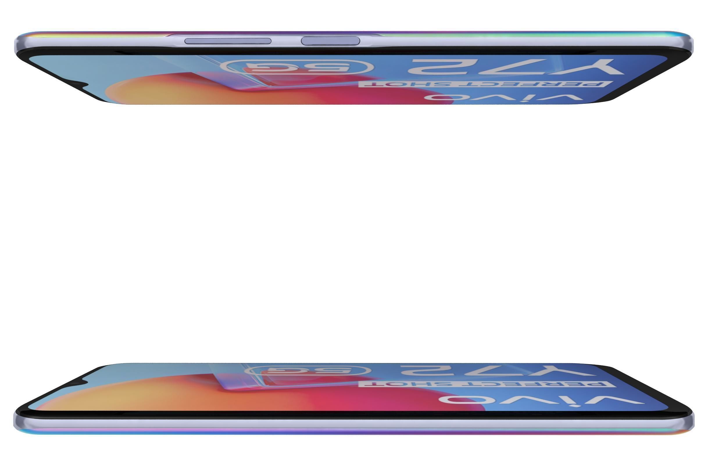 Vivo Y72 Graphite Black And Dream Glow 3D model_14