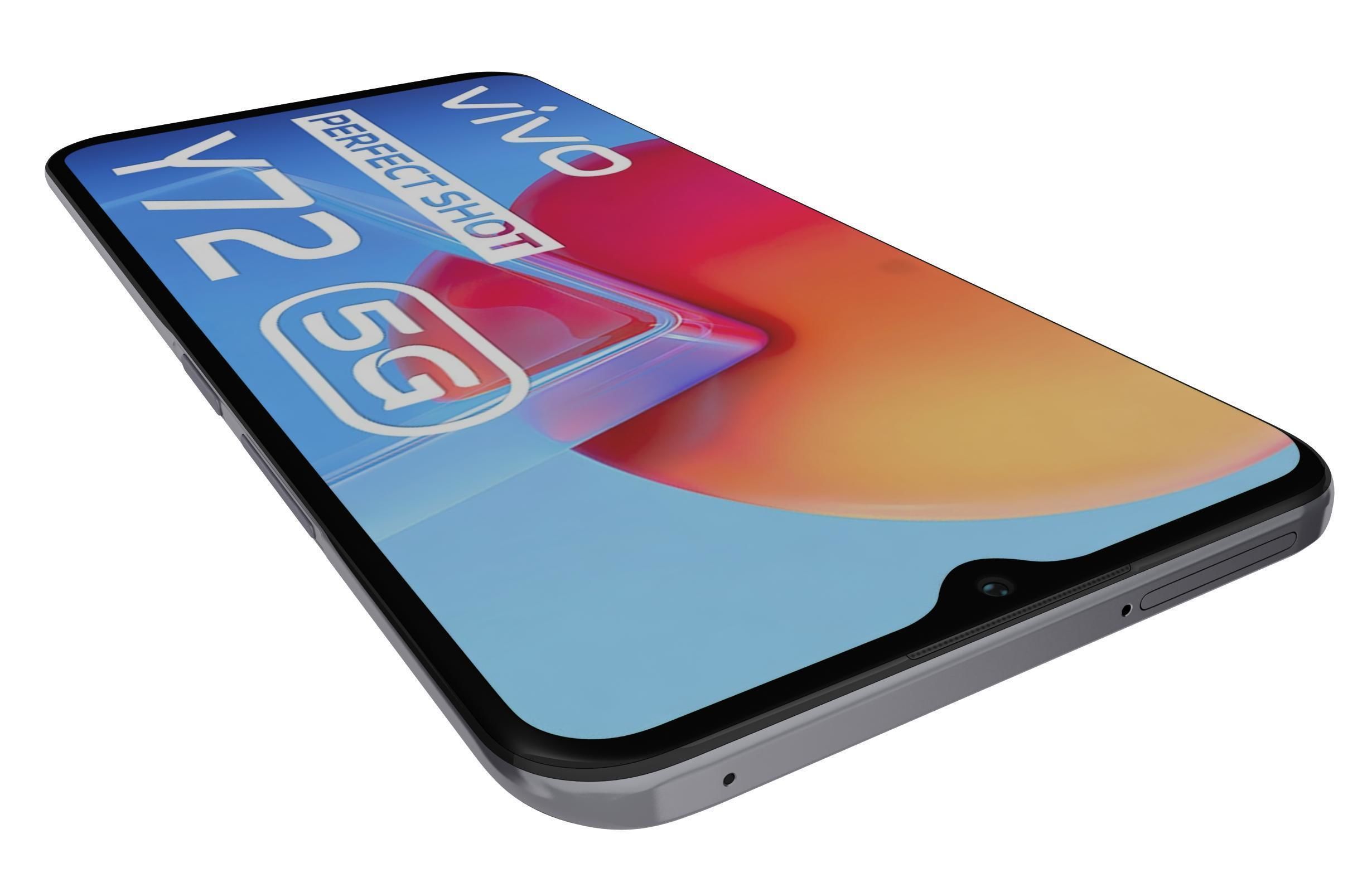 Vivo Y72 Graphite Black And Dream Glow 3D model_20