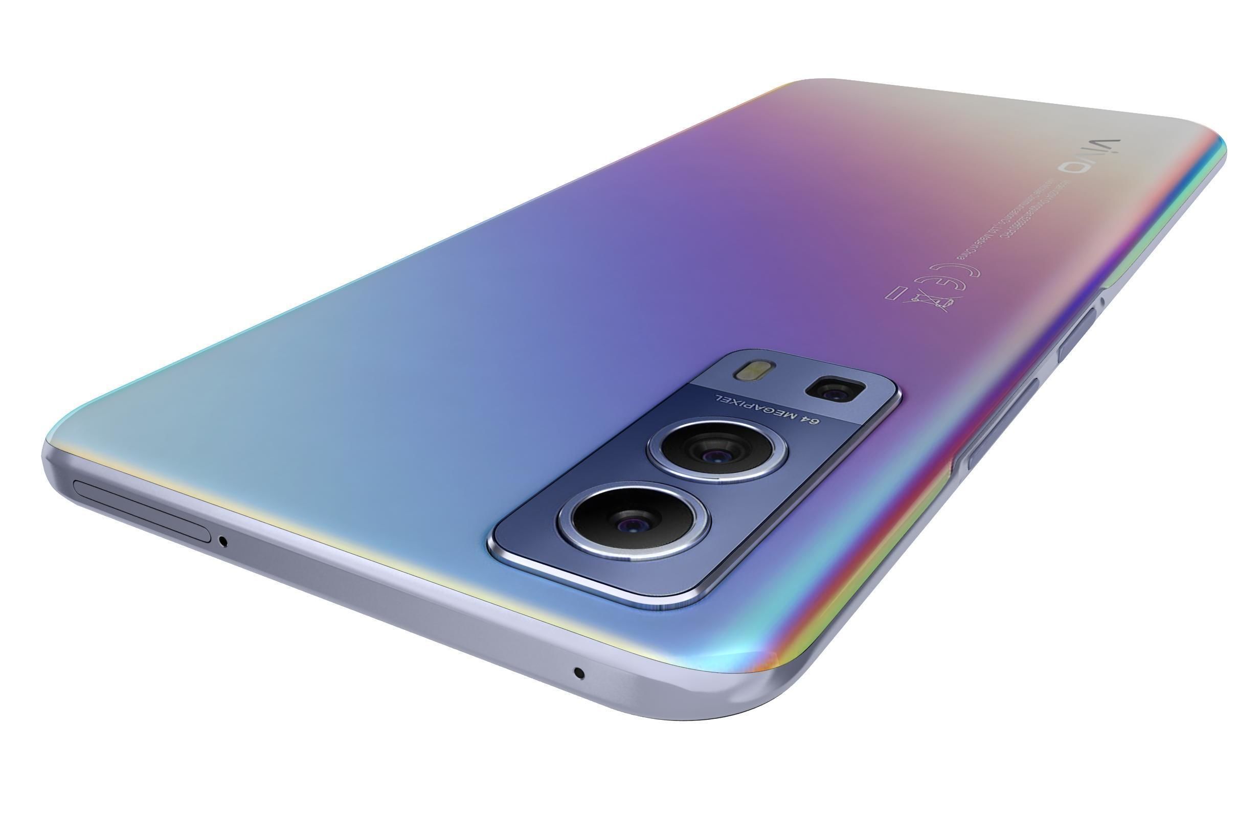 Vivo Y72 Graphite Black And Dream Glow 3D model_25