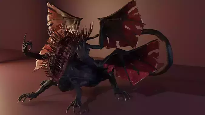 Gaping Dragon From Dark Souls game