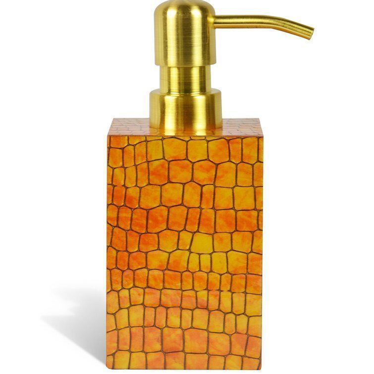 Tamara Genuine Leather Soap Dispenser 3D model_2
