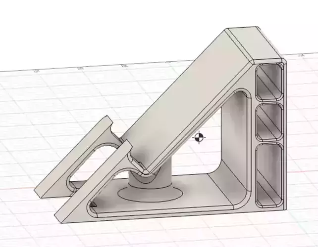 Phone Holder with container for pencils