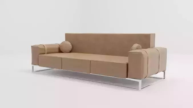 Leather couch