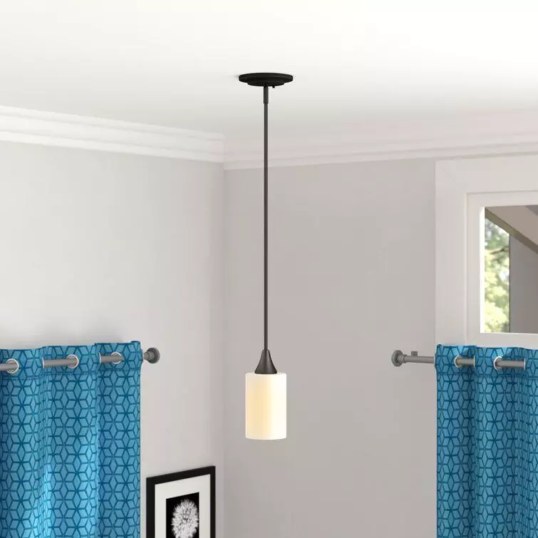 Seeber 1 - Light Single Cylinder Pendant - 2 Colour Free 3D model