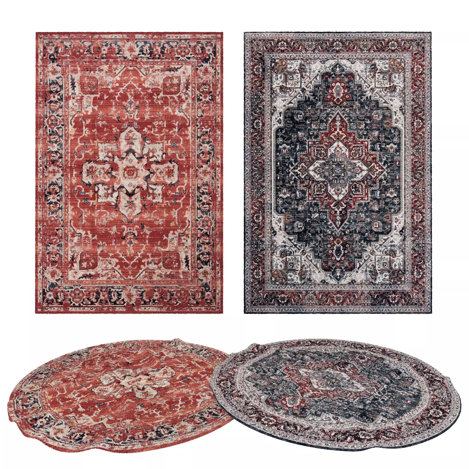 Rugs No 534 Low-poly 3D model