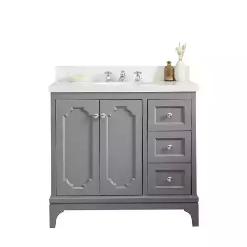 Queen Single Bathroom Vanity Set - 2 Colour