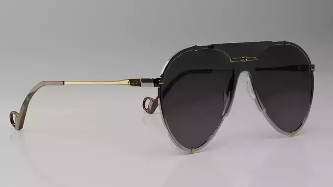 Gucci Sunglasses Golden Black