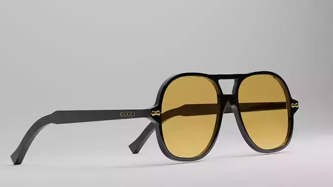 Gucci Sunglasses Black Golden