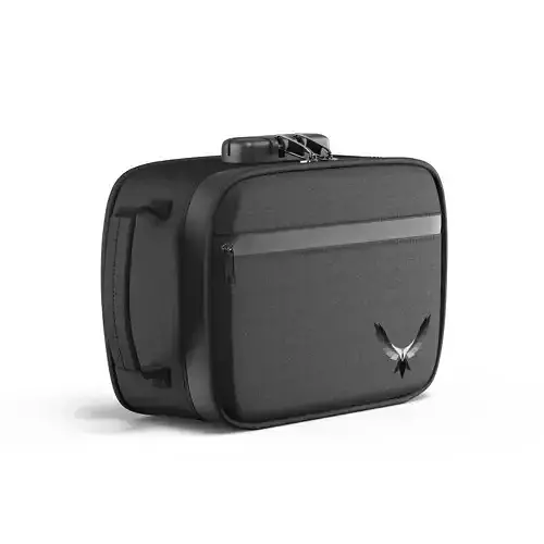 Bag 3d model travel with eagle