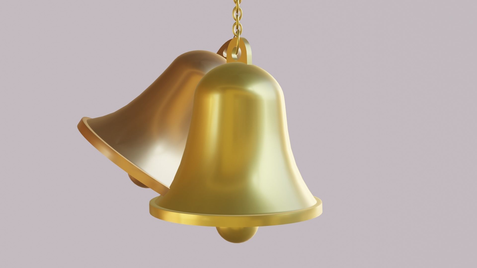 Christmas Bells 3D model_3