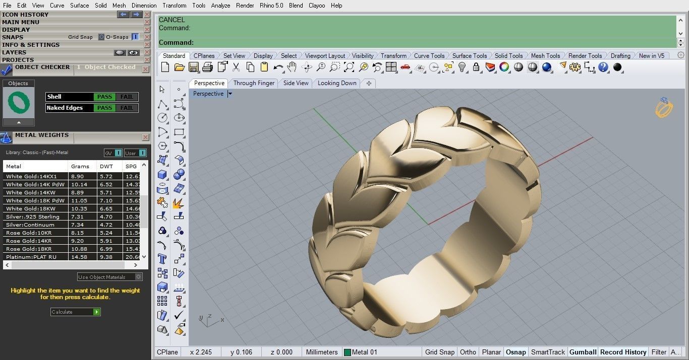 tire ring 3D print model_2