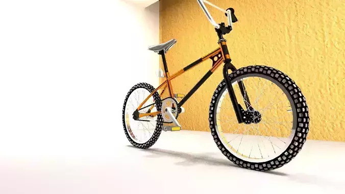 Bicycle 3d model bmx bike