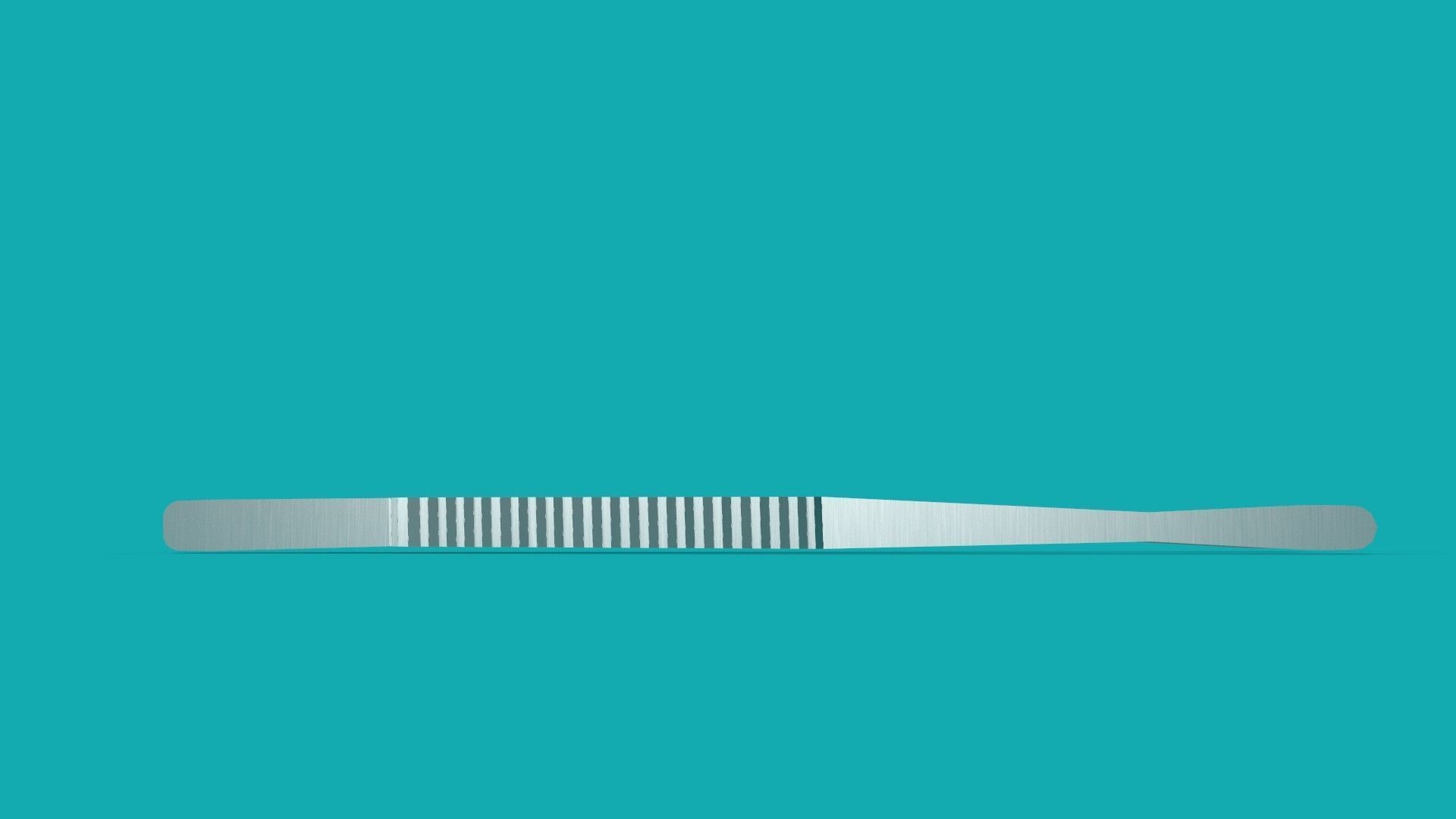 Surgical Tool - Russian Forceps Low-poly 3D model_5
