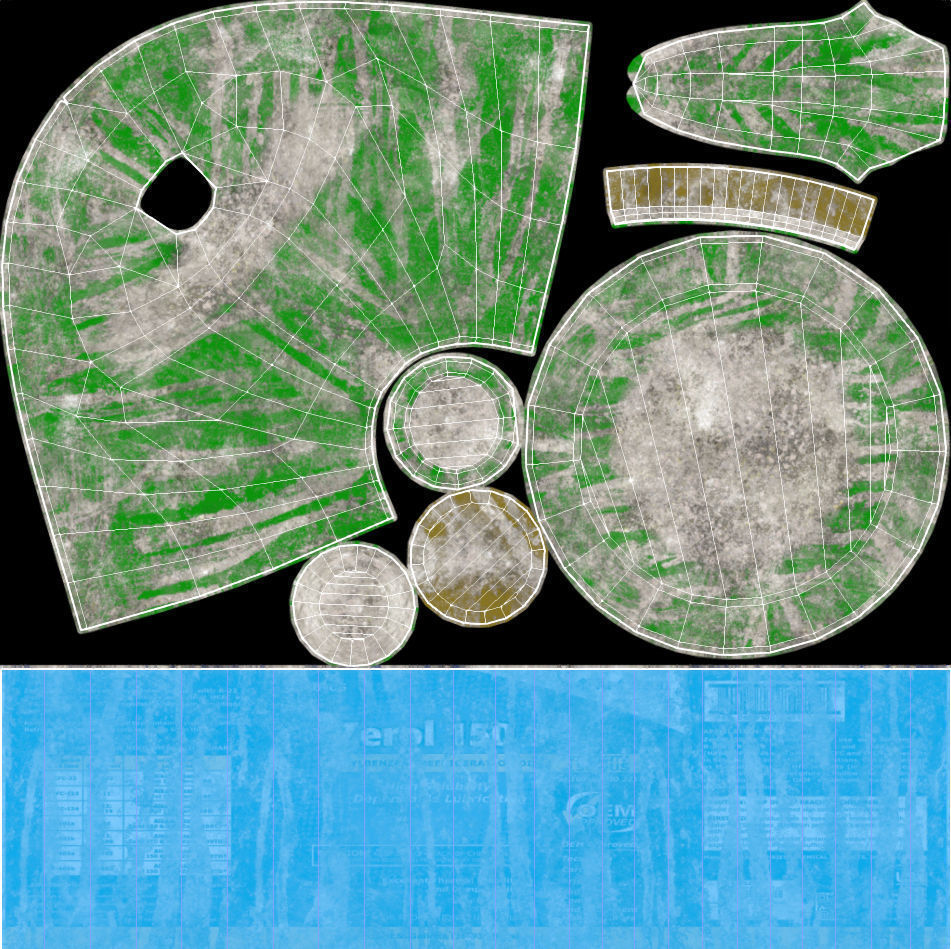 rusty cleaning tools 3D Model Collection_26