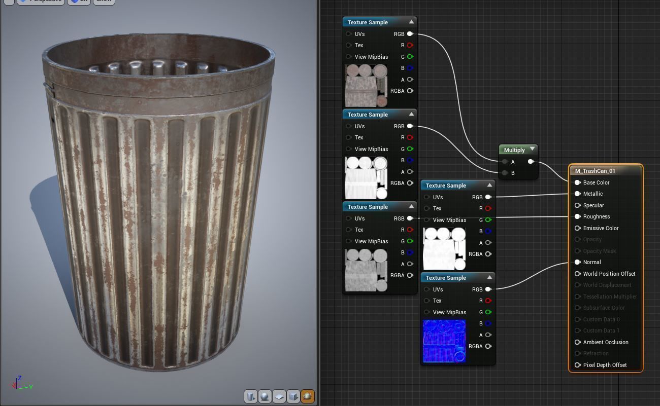 rusty cleaning tools 3D Model Collection_16