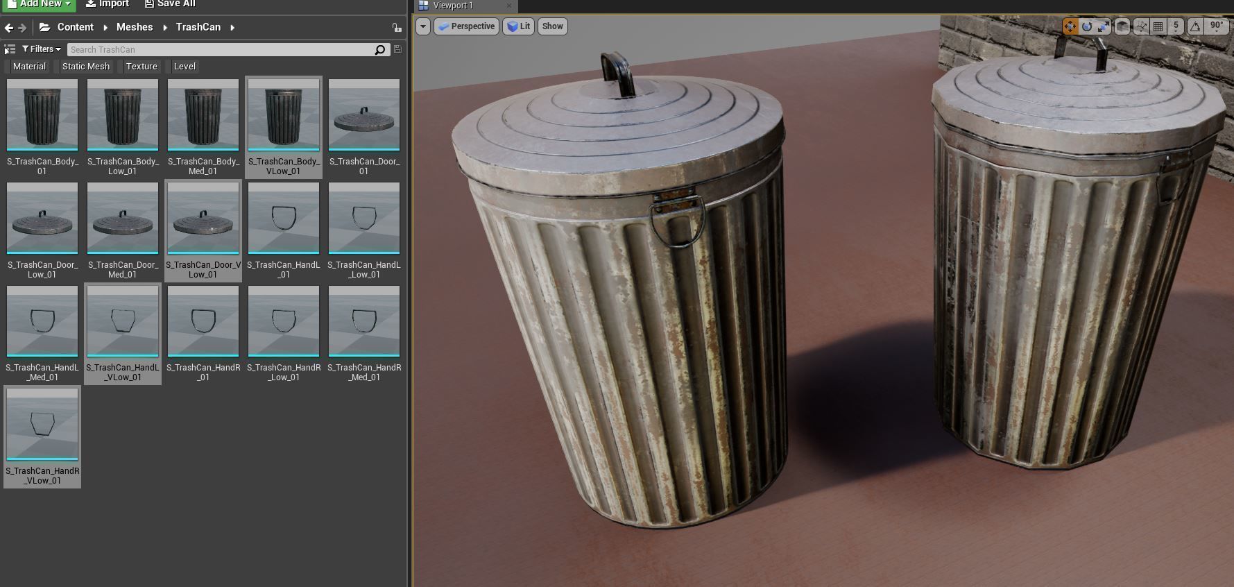 rusty cleaning tools 3D Model Collection_11