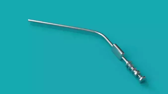 Surgical Tool - Sultion Stylet Low-poly 3D model