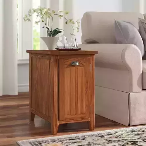 Wilfredo Wood End Table