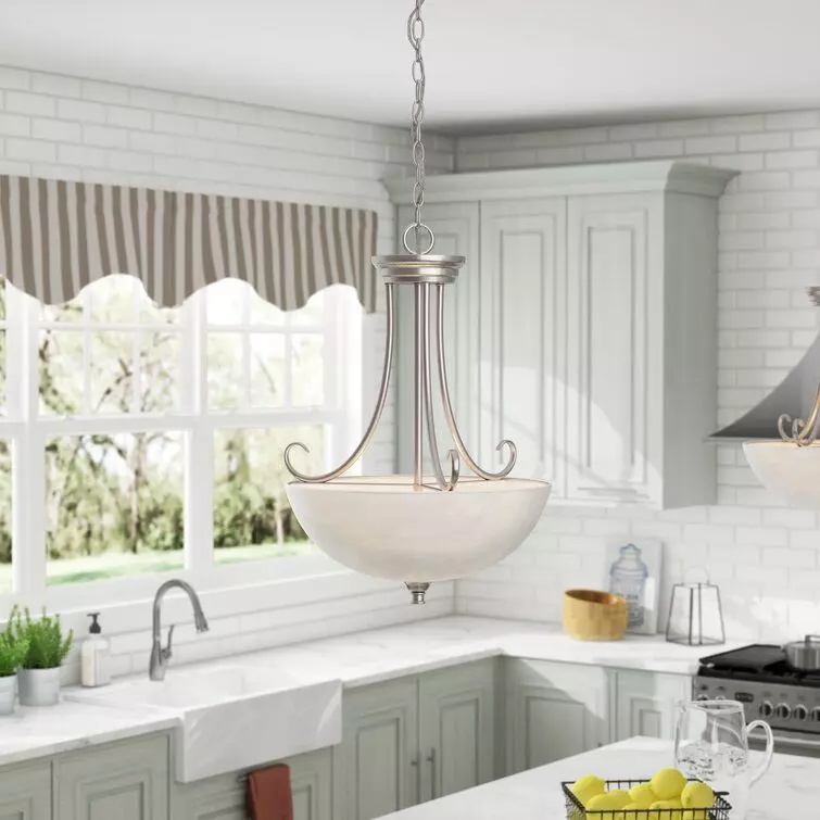 Lannie Light Single Bowl Pendant 3D model