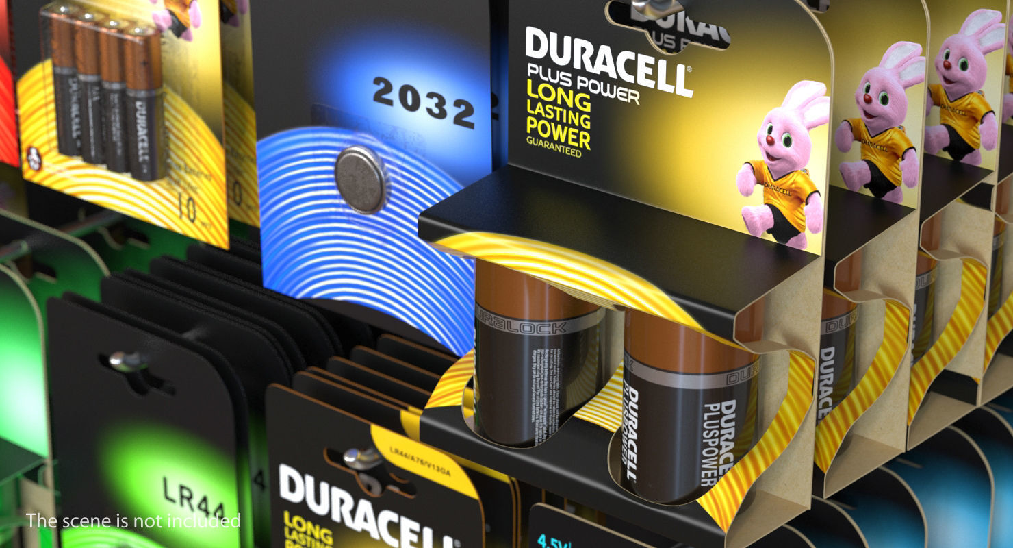 Duracell Batteries Packages Collection _36