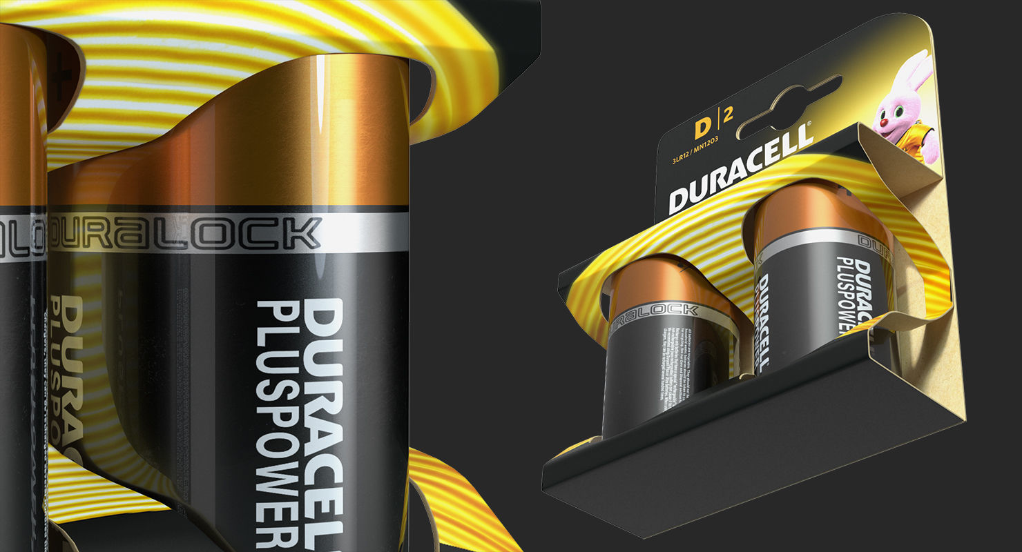 Duracell Batteries Packages Collection _17
