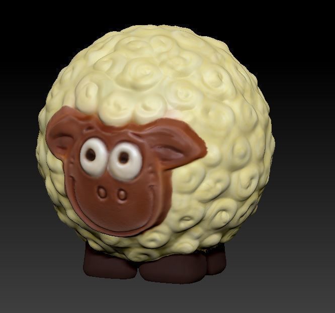 SHEEP printable 1 3D print model_4
