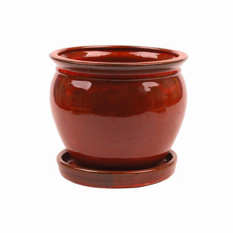 Dinapoli Ceramic Pot Planter 3D model_1