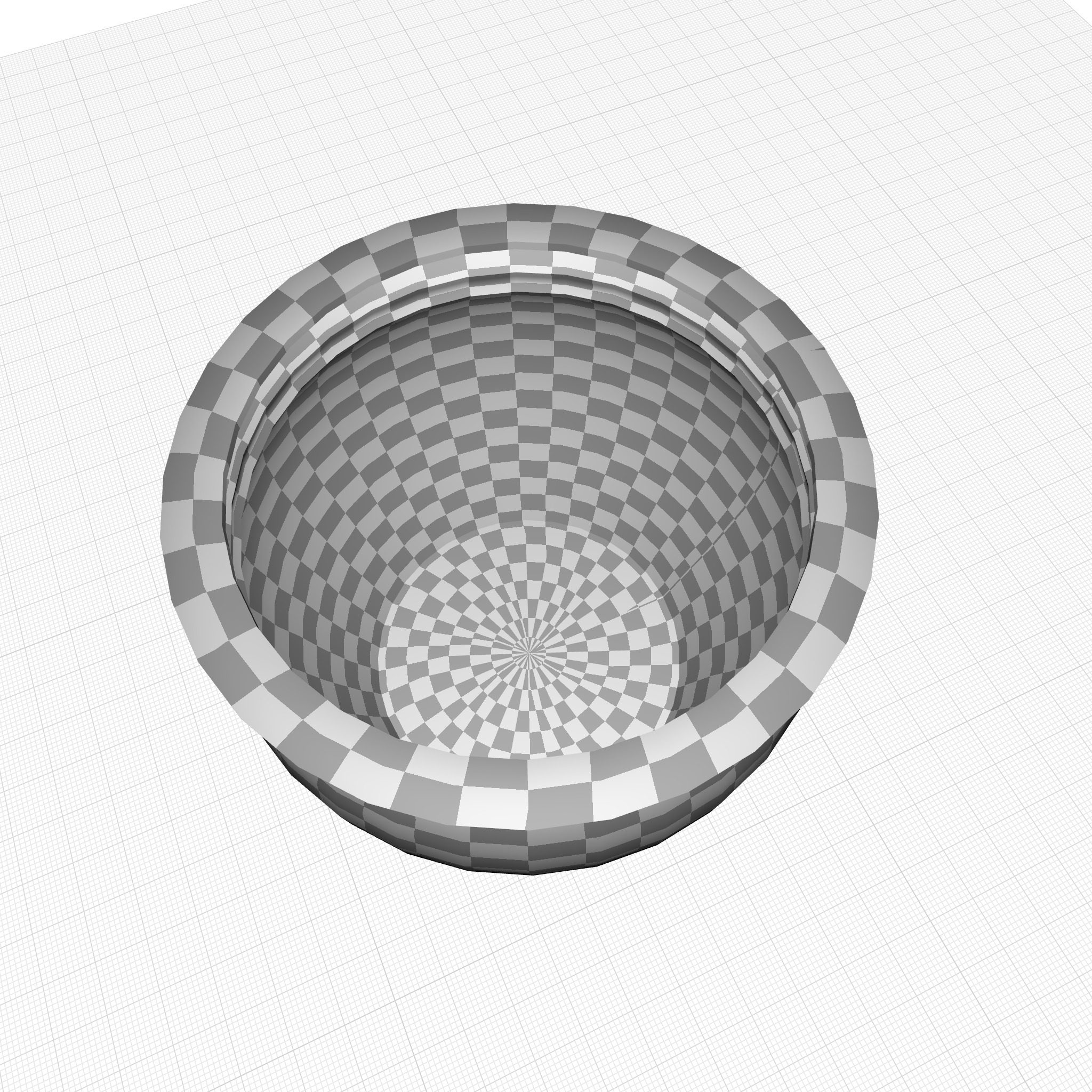 Dinapoli Ceramic Pot Planter 3D model_4