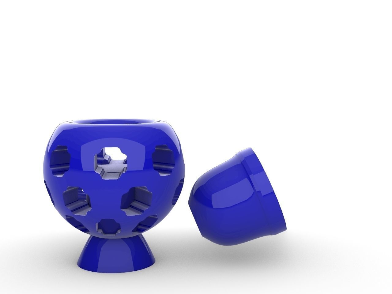 candle holder lantern stl file verified 3D print model_20