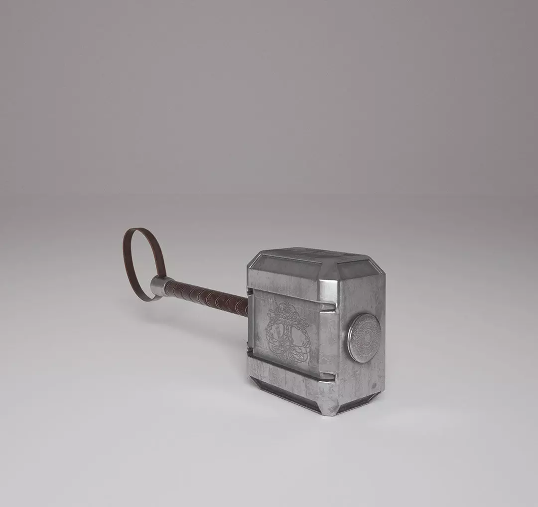 avengers thor hammer Low-poly 3D model