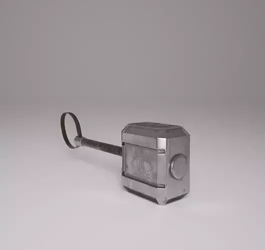 avengers thor hammer Low-poly 3D model