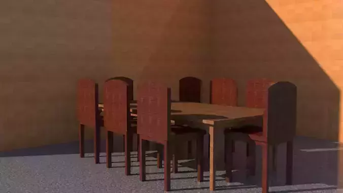 chiars and maz 3d model