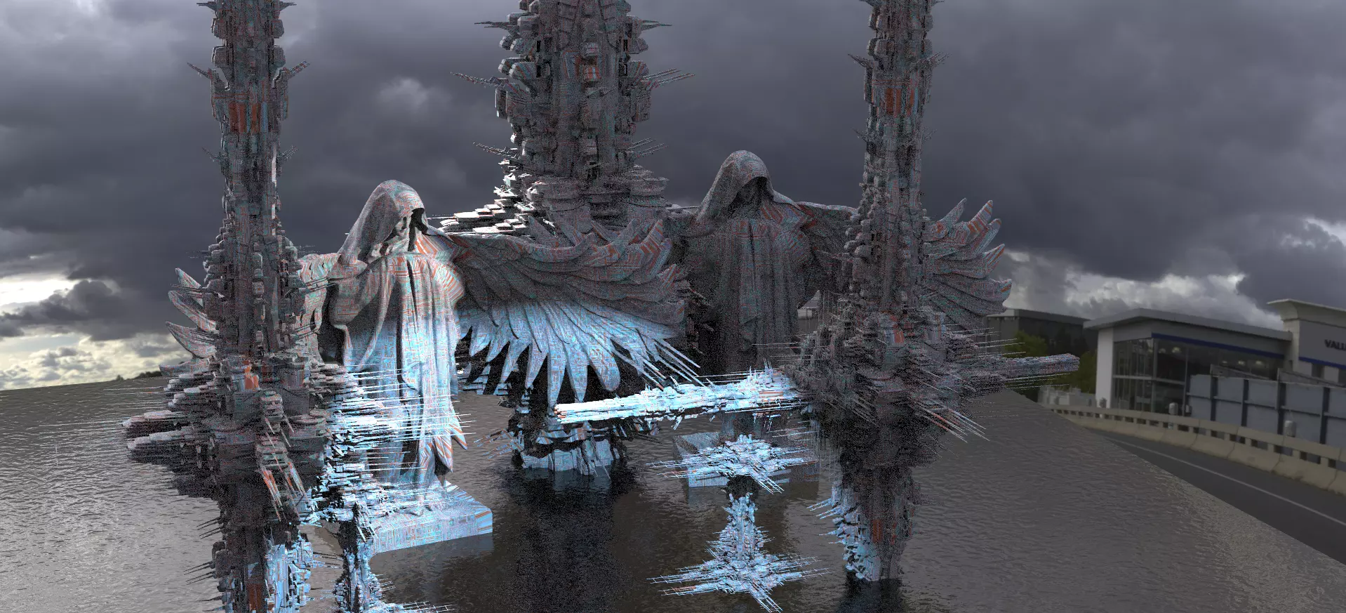 Sith Space Station 3D model_0